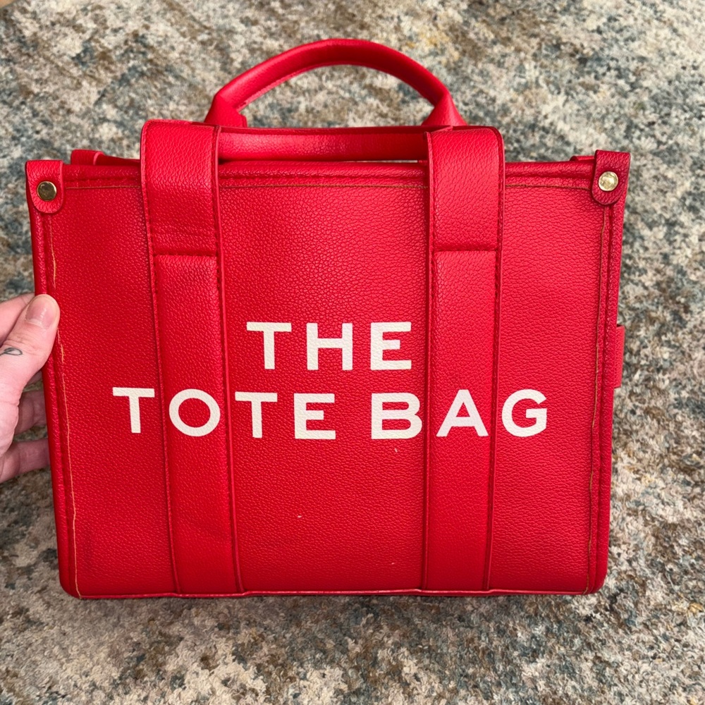 Red Tote Bag